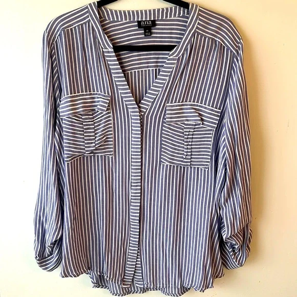 Striped Blouse - Picture 1 of 6